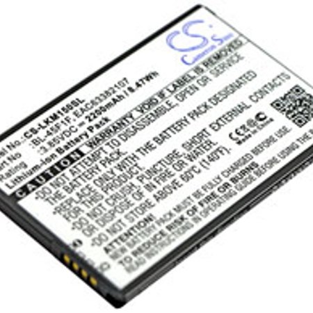 Ilc Replacement For Lg Eac63821011Ll Battery EAC63821011LL